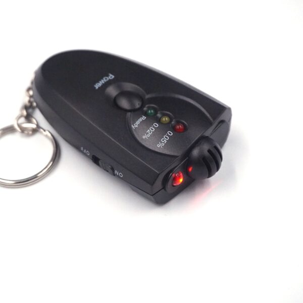 Mini Professional Digital Breathalyzer Keychain - Image 2