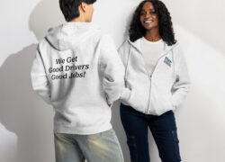 IMC Professional Driver Services Premium Full Zip Hoodie