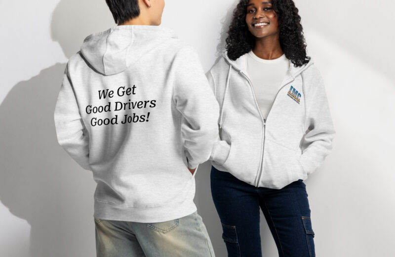 IMC Professional Driver Services Premium Full Zip Hoodie